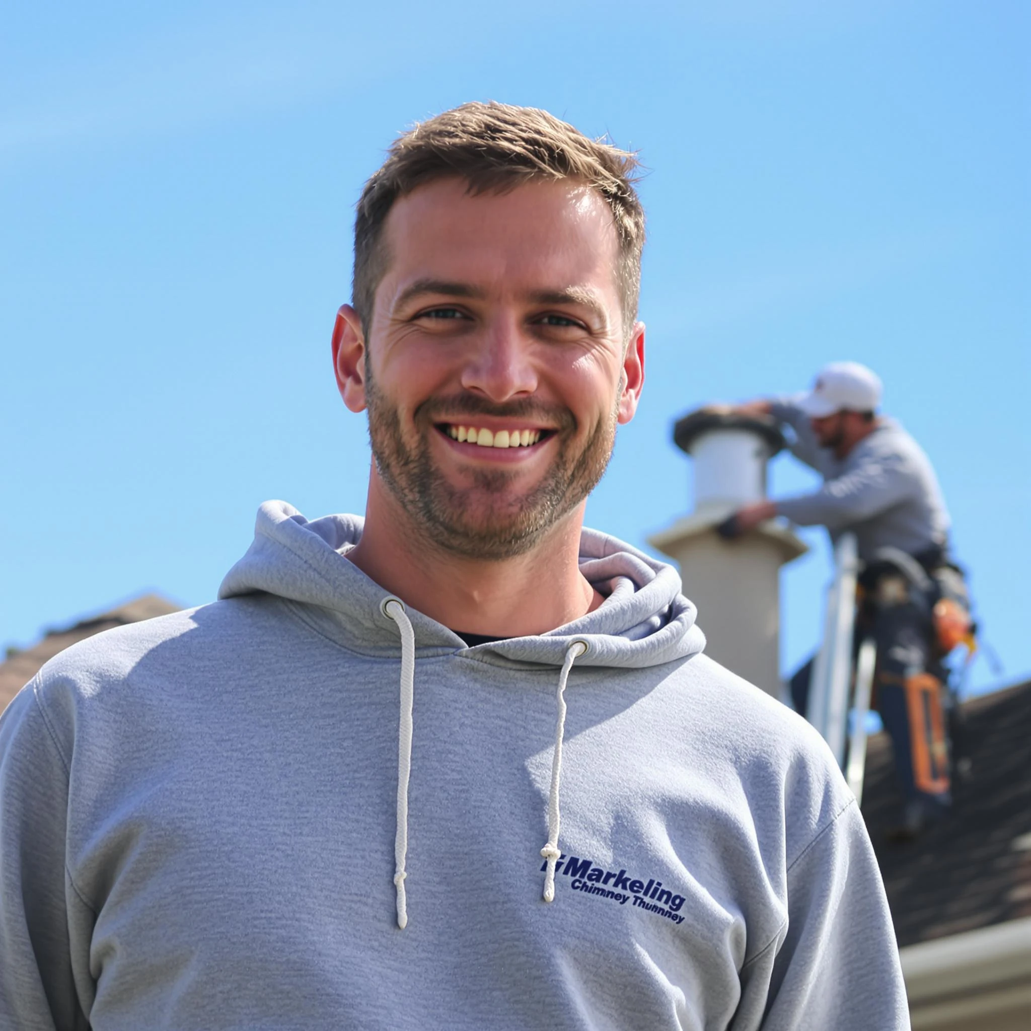 The Tyrone Chimney Sweep team.